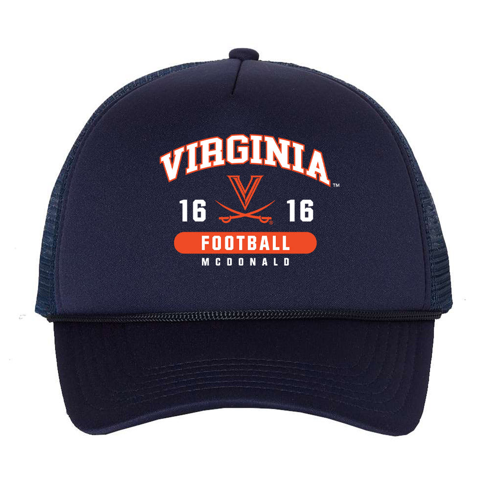 Virginia - NCAA Football : Trey McDonald - Hat