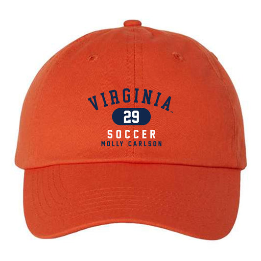 Virginia - NCAA Women's Soccer : Molly Carlson - Dad Hat-0