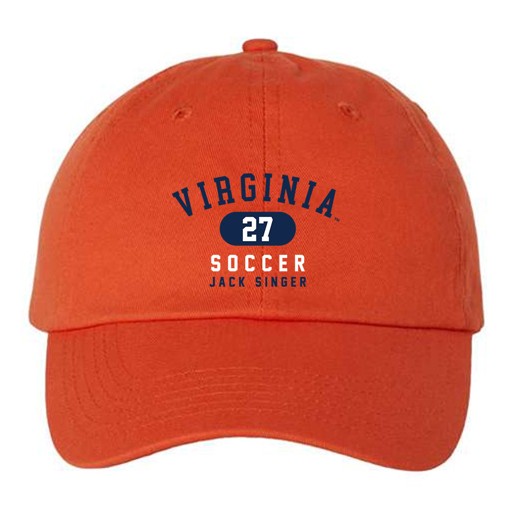 Virginia - NCAA Men's Soccer : Jack Singer - Dad Hat-0