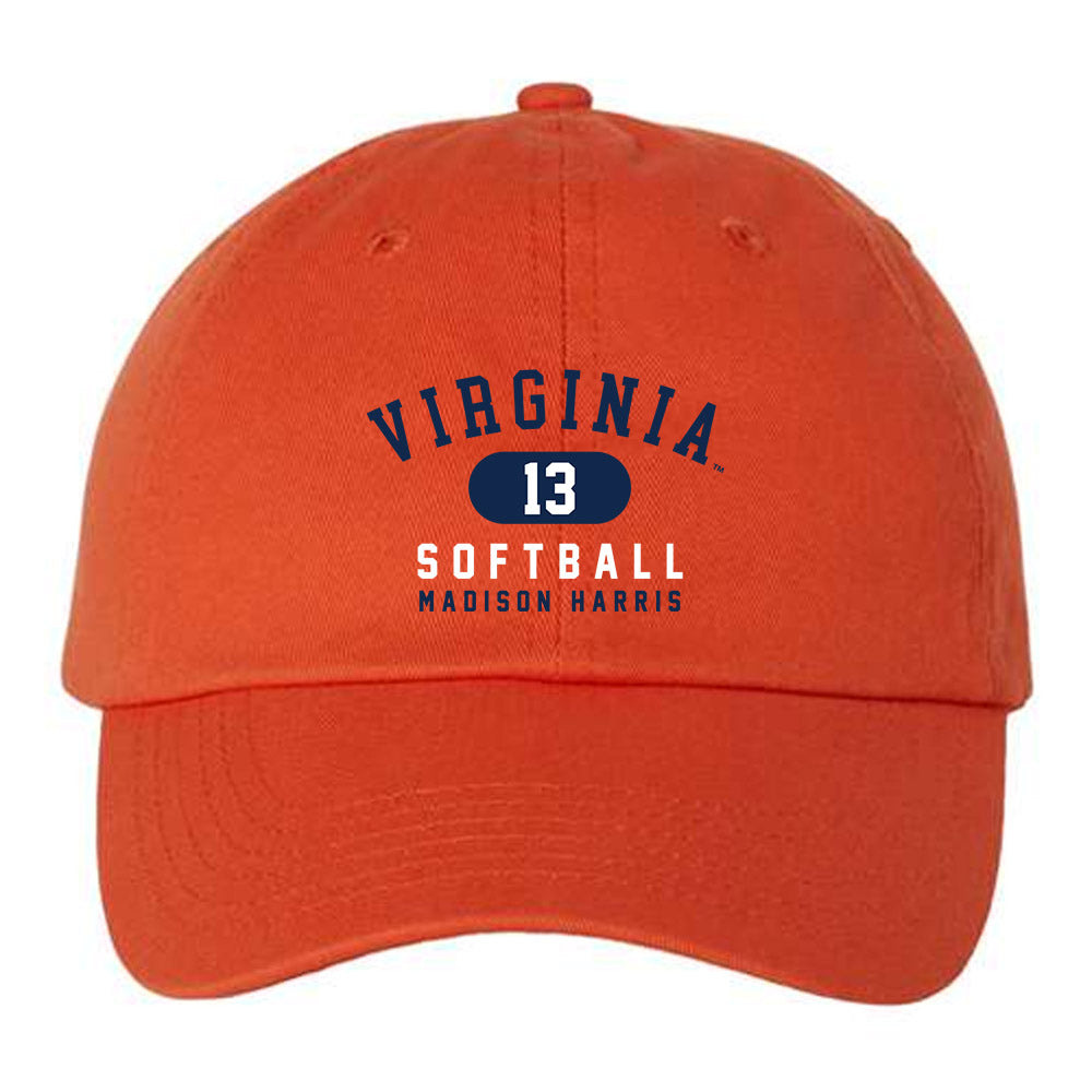 Virginia - NCAA Softball : Madison Harris - Dad Hat-0