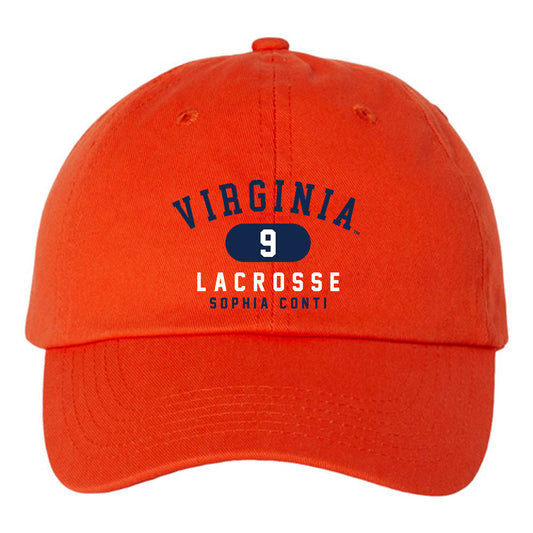 Virginia - NCAA Women's Lacrosse : Sophia Conti - Dad Hat