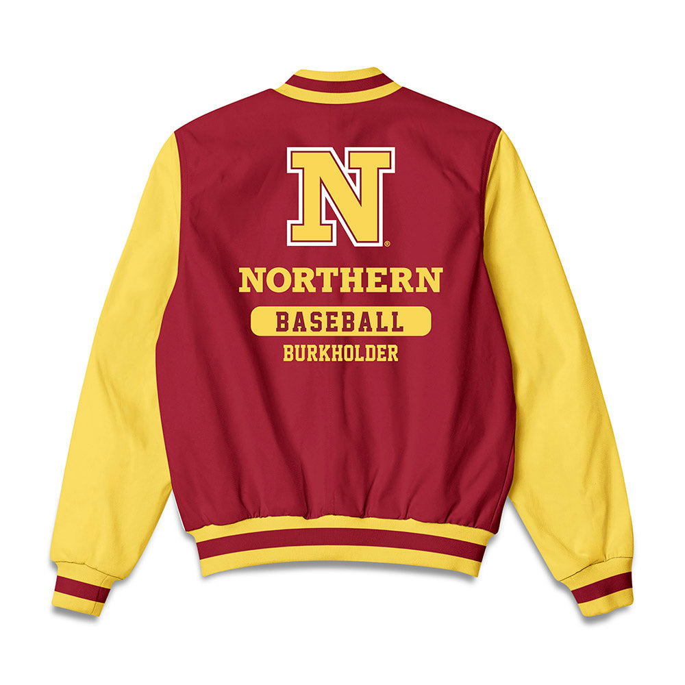  - NCAA Baseball : Drew Burkholder - Bomber Jacket-1