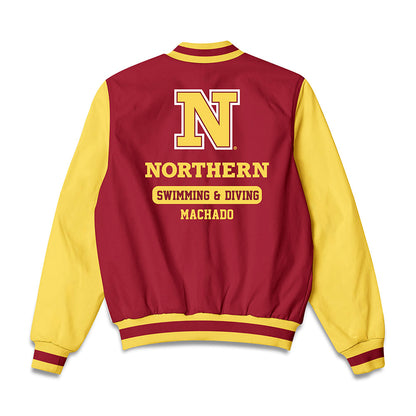 NSU - NCAA Women's Swimming & Diving : Emma Machado - Bomber Jacket-1