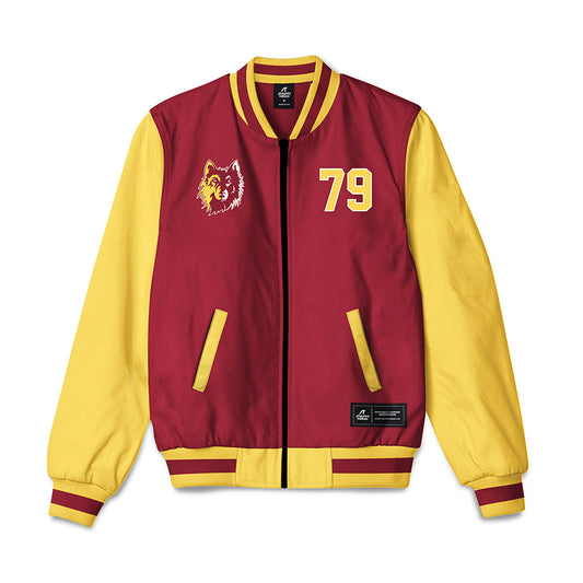 NSU - NCAA Football : Michael Nolan - Bomber Jacket-0