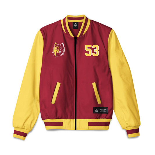 NSU - NCAA Football : Graham Borden - Bomber Jacket-0