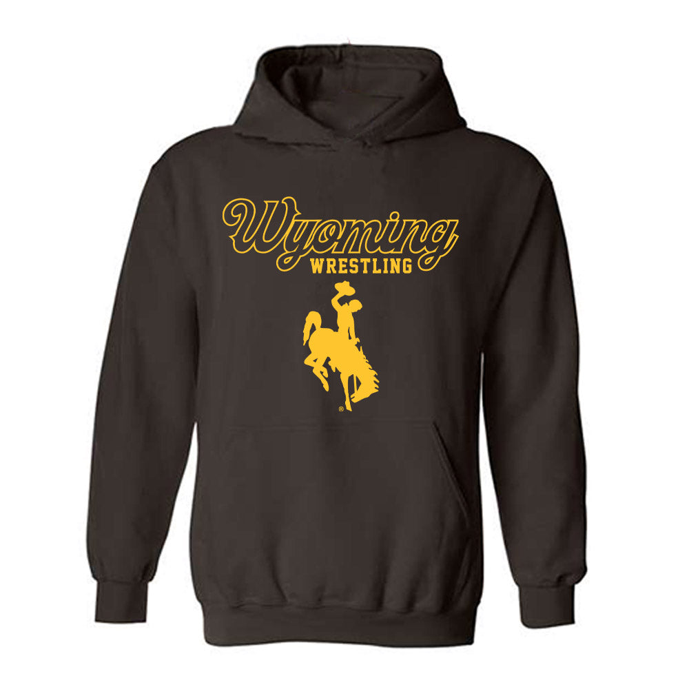 Wyoming - NCAA Wrestling : Brett McIntosh - Hooded Sweatshirt Classic Shersey