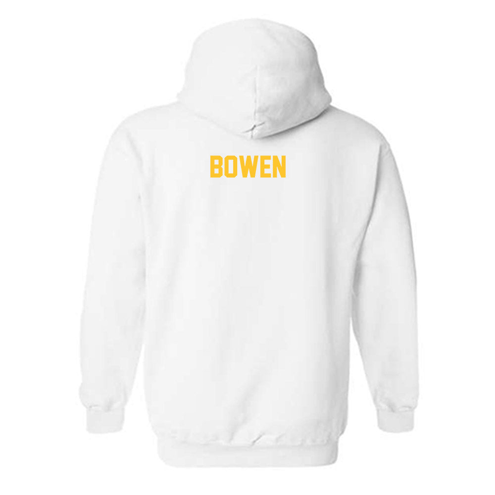 Wyoming - NCAA Wrestling : Tucker Bowen - Classic Shersey Hooded Sweatshirt-1