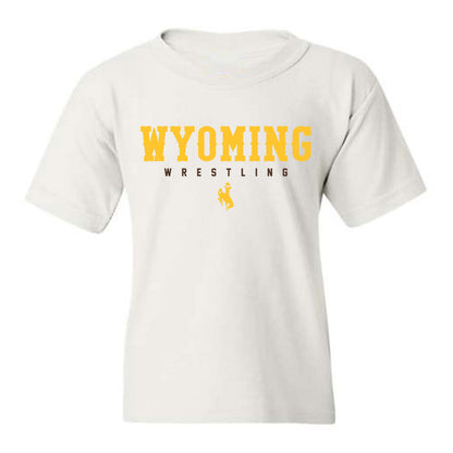 Wyoming - NCAA Wrestling : John Alden - Classic Shersey Youth T-Shirt