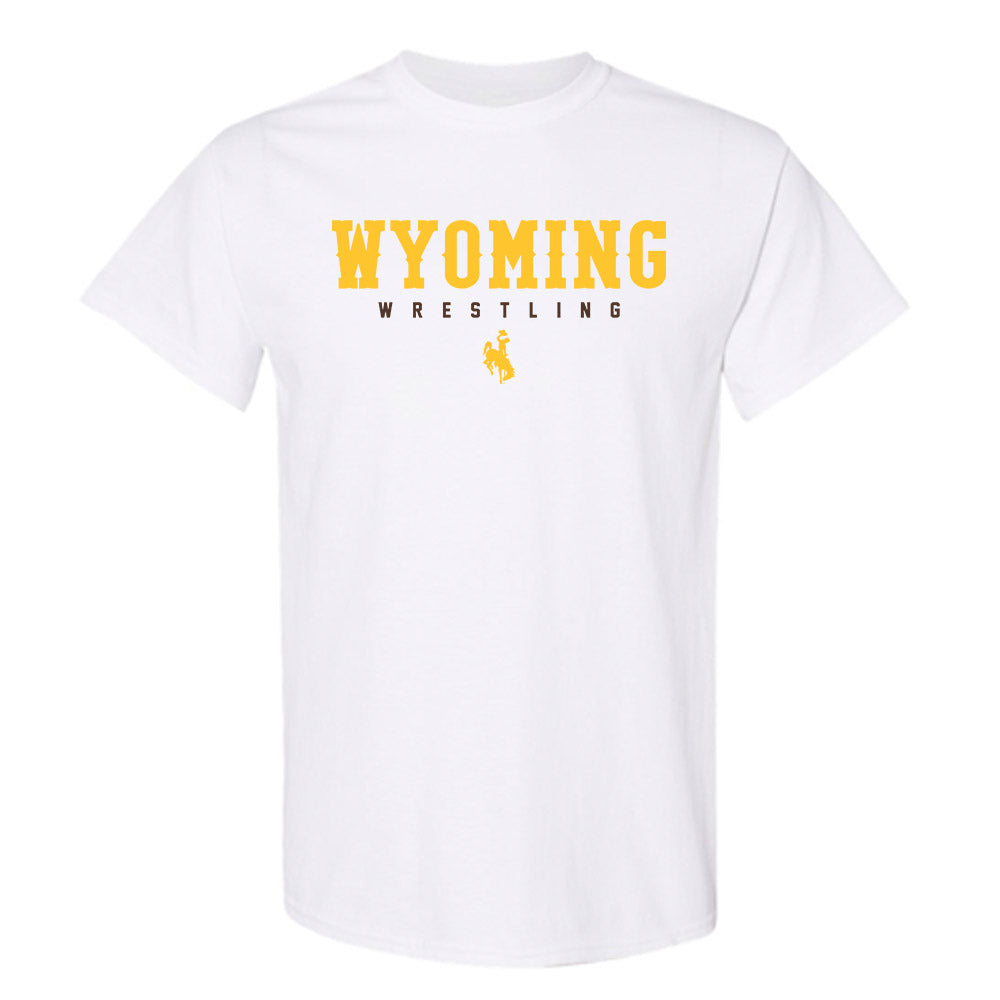 Wyoming - NCAA Wrestling : Christian Carroll - Classic Shersey T-Shirt-0