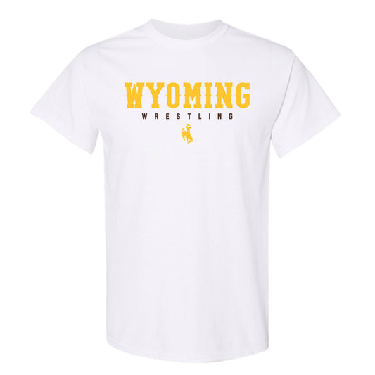 Wyoming - NCAA Wrestling : Christian Carroll - Classic Shersey T-Shirt-0