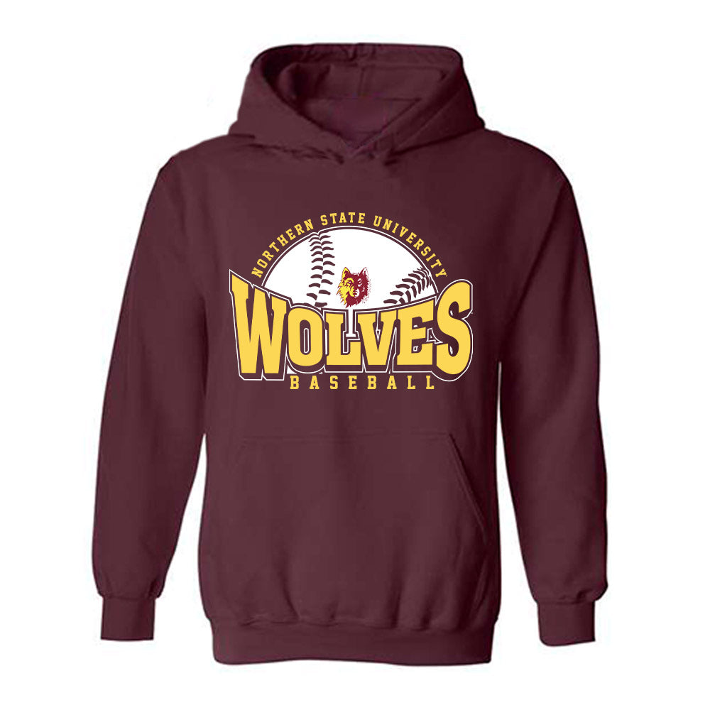 NSU - NCAA Baseball : Collin Lott - Sports Shersey Hooded Sweatshirt-0