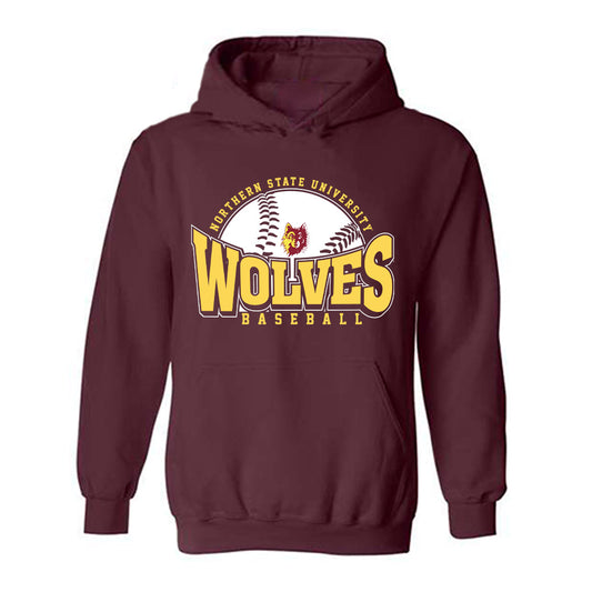 NSU - NCAA Baseball : Collin Lott - Sports Shersey Hooded Sweatshirt-0