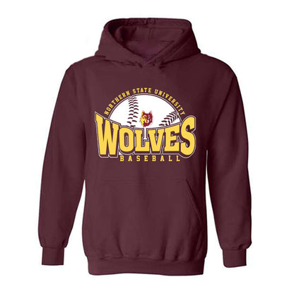 NSU - NCAA Baseball : Tyler Boyum - Sports Shersey Hooded Sweatshirt-0