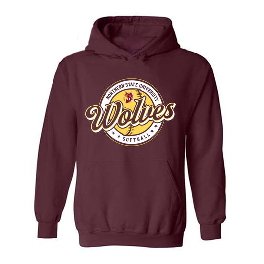 NSU - NCAA Softball : Alysa Lowe - Hooded Sweatshirt Sports Shersey