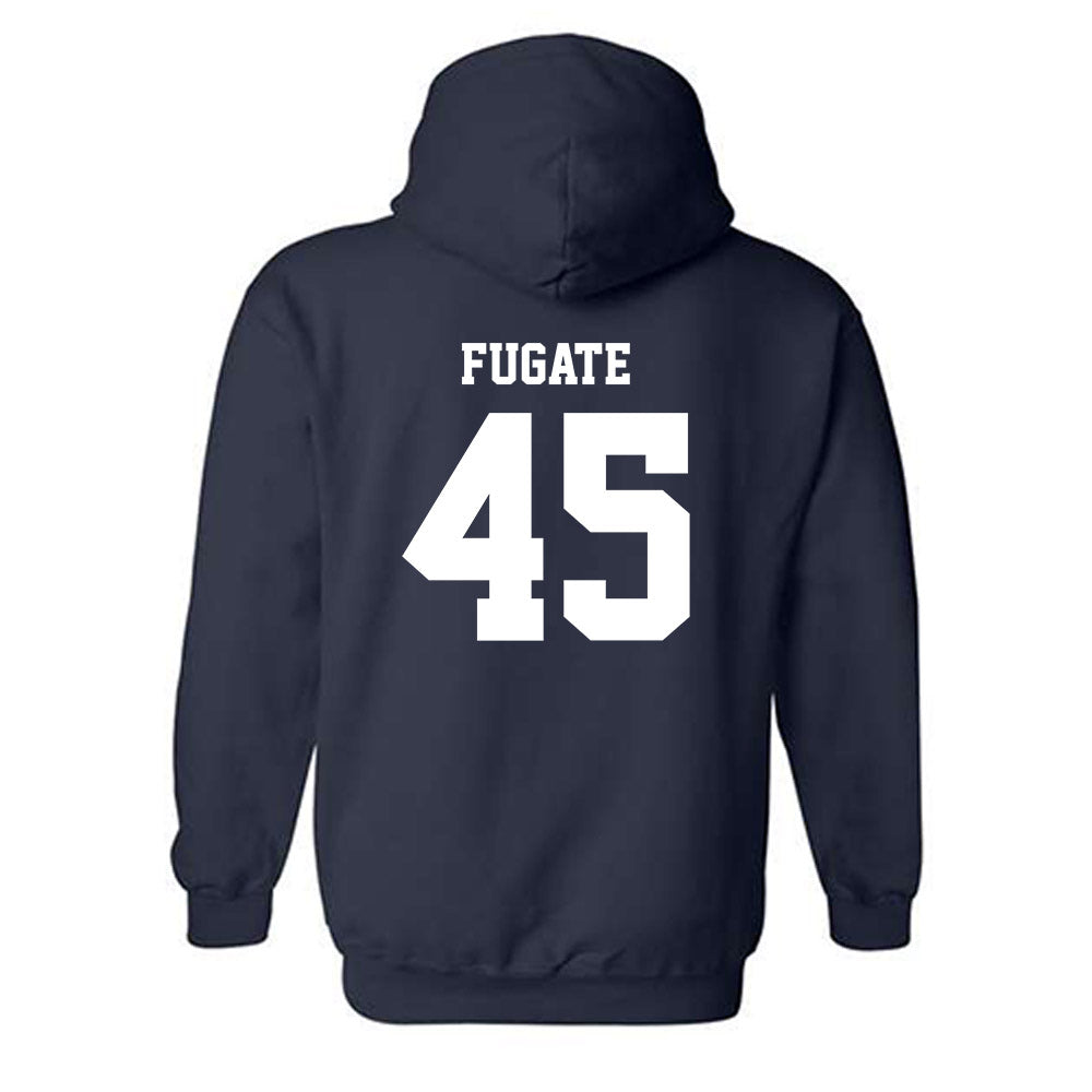 Georgia Southern - NCAA Baseball : Connor Fugate - Sports Shersey Hooded Sweatshirt-1
