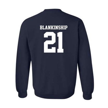 Georgia Southern - NCAA Baseball : Carter Blankinship - Sports Shersey Crewneck Sweatshirt-1