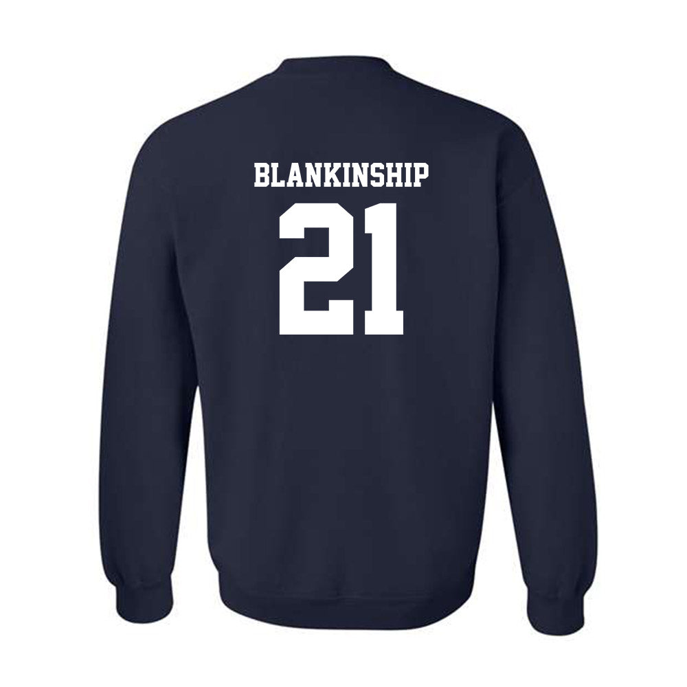 Georgia Southern - NCAA Baseball : Carter Blankinship - Sports Shersey Crewneck Sweatshirt-0
