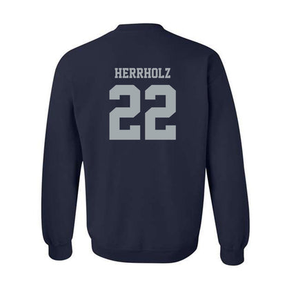 Georgia Southern - NCAA Baseball : Jp Herrholz - Sports Shersey Crewneck Sweatshirt-1