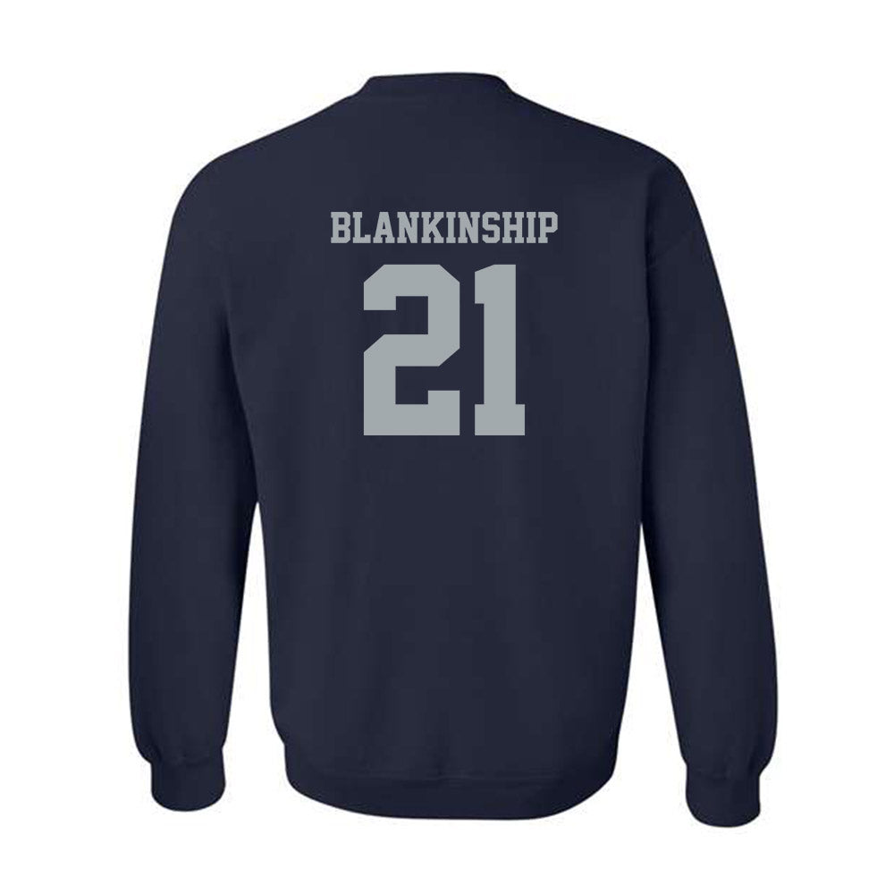Georgia Southern - NCAA Baseball : Carter Blankinship - Sports Shersey Crewneck Sweatshirt-1