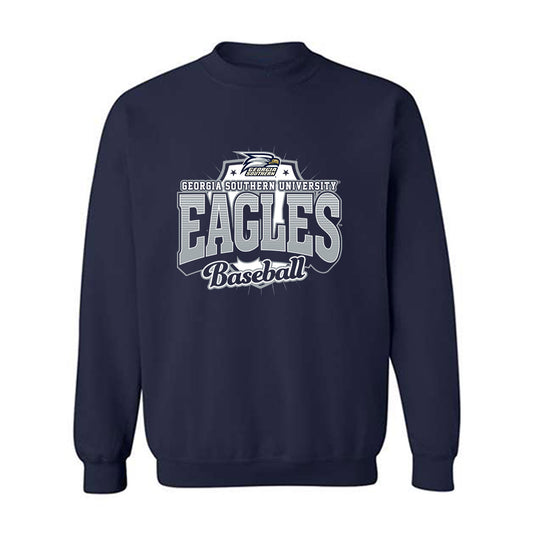 Georgia Southern - NCAA Baseball : Will Robbins - Sports Shersey Crewneck Sweatshirt-0