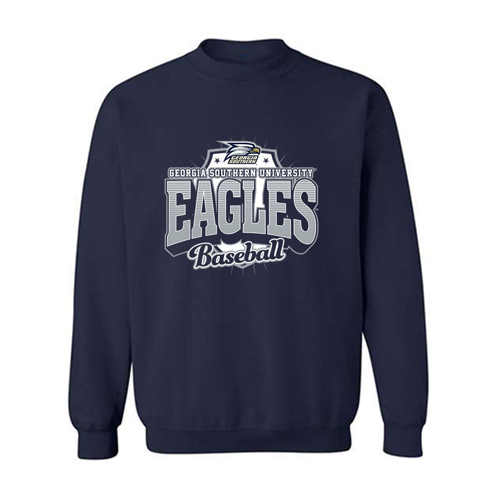 Georgia Southern - NCAA Baseball : Connor Fugate - Sports Shersey Crewneck Sweatshirt-0