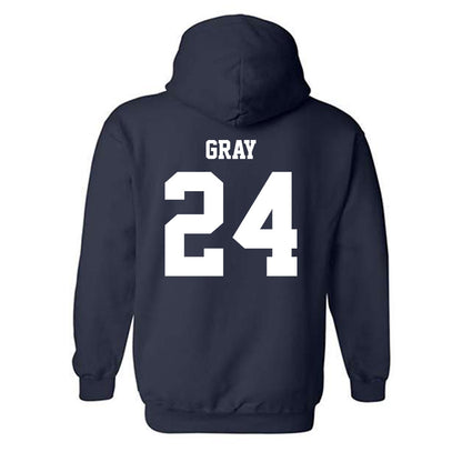 Georgia Southern - NCAA Softball : Demere Gray - Sports Shersey Hooded Sweatshirt-1