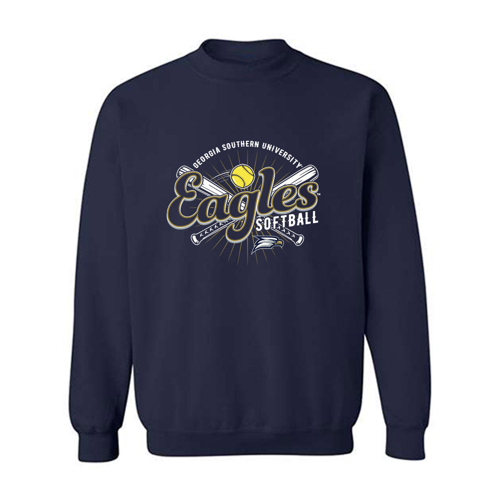 Georgia Southern - NCAA Softball : Kerra Clarida - Sports Shersey Crewneck Sweatshirt-0