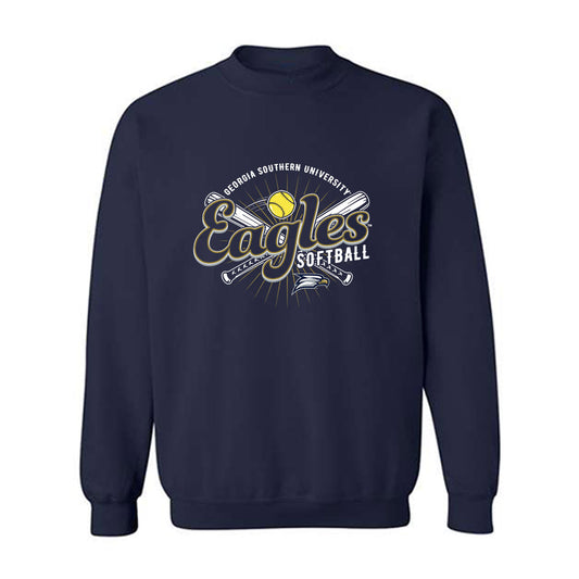 Georgia Southern - NCAA Softball : Kennedy Shea - Sports Shersey Crewneck Sweatshirt-0