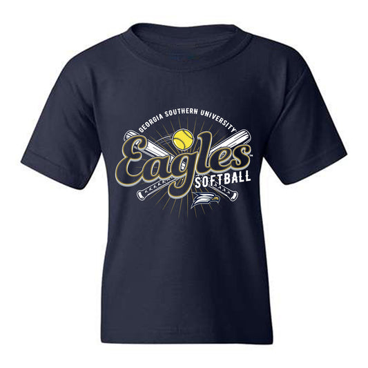 Georgia Southern - NCAA Softball : kaylee croft - Sports Shersey Youth T-Shirt-0