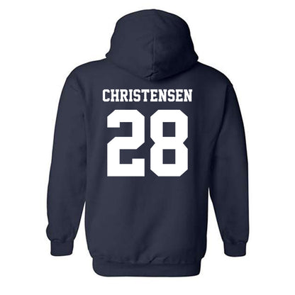 Georgia Southern - NCAA Softball : Kayla Christensen - Sports Shersey Hooded Sweatshirt-1