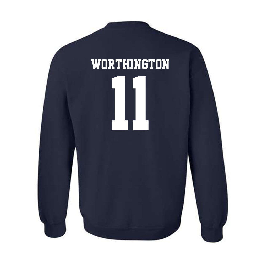 Georgia Southern - NCAA Softball : Hannah Worthington - Sports Shersey Crewneck Sweatshirt-1