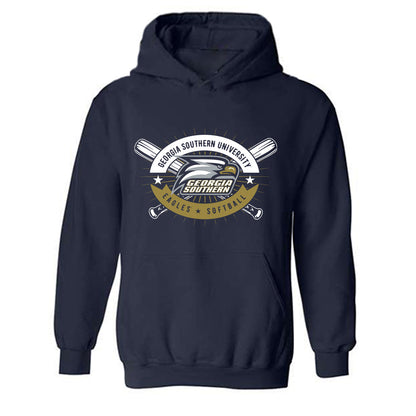 Georgia Southern - NCAA Softball : Emma Davis - Hooded Sweatshirt Sports Shersey