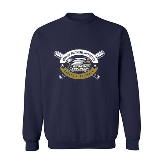 Georgia Southern - NCAA Softball : Madi Gillespie - Sports Shersey Crewneck Sweatshirt-0