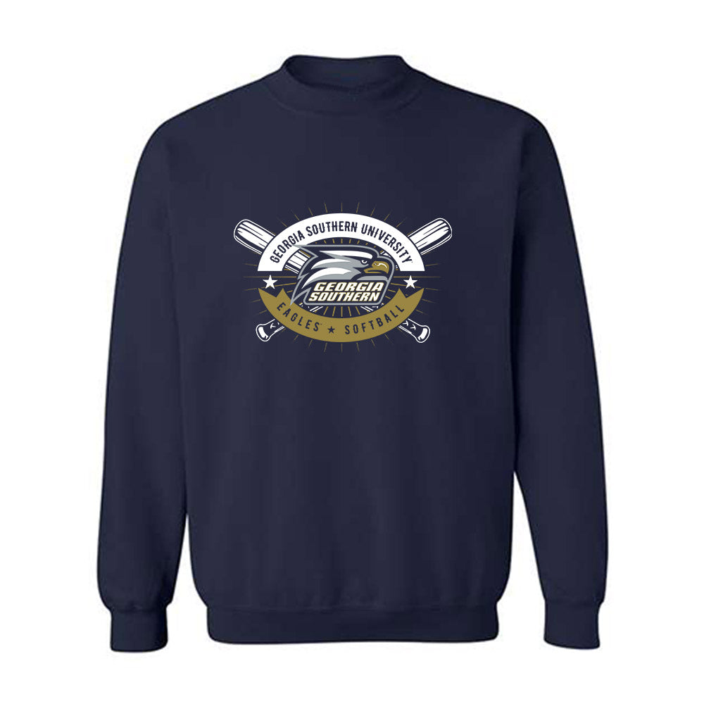 Georgia Southern - NCAA Softball : Hannah Worthington - Sports Shersey Crewneck Sweatshirt-0