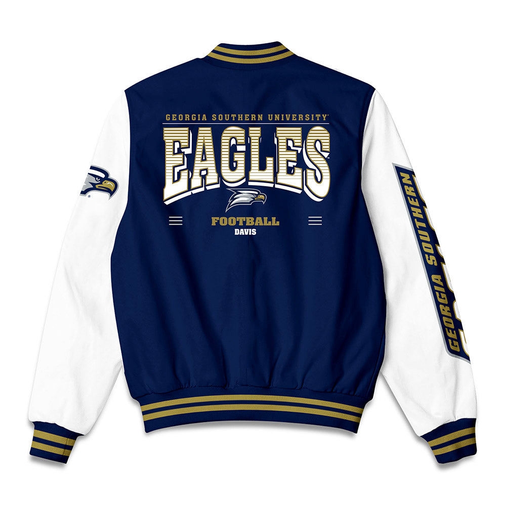 Georgia Southern - NCAA Football : Jayden Davis - Bomber Jacket-1