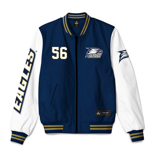 Georgia Southern - NCAA Football : Mo Clipper - Bomber Jacket-0