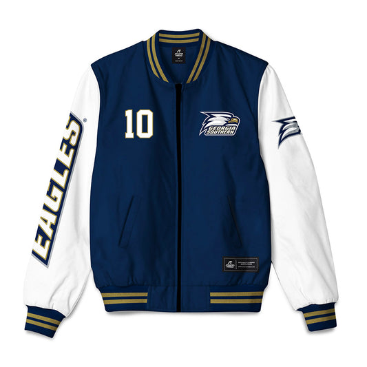 Georgia Southern - NCAA Women's Soccer : Natalie Heckathorn - Bomber Jacket-0