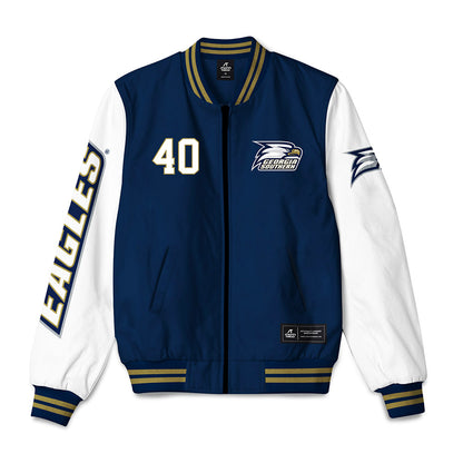 Georgia Southern - NCAA Baseball : alex mason - Bomber Jacket-0