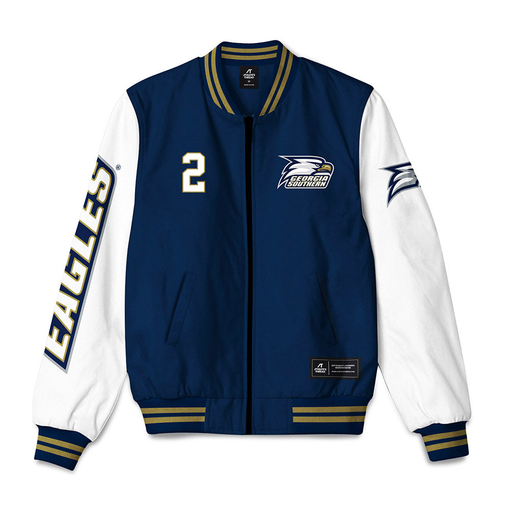Georgia Southern - NCAA Baseball : Rhett Hammontree - Bomber Jacket-0