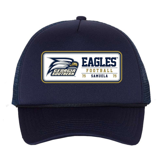 Georgia Southern - NCAA Football : King Samuela - Trucker Hat-0
