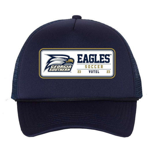 Georgia Southern - NCAA Men's Soccer : Charles Votel - Trucker Hat-0