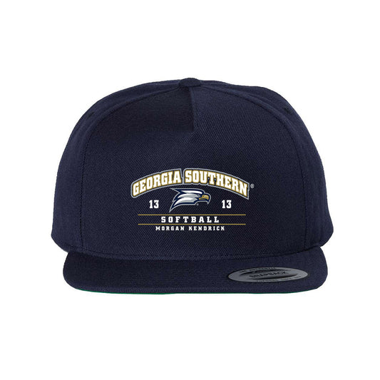 Georgia Southern - NCAA Softball : Morgan Kendrick - Snapback Hat