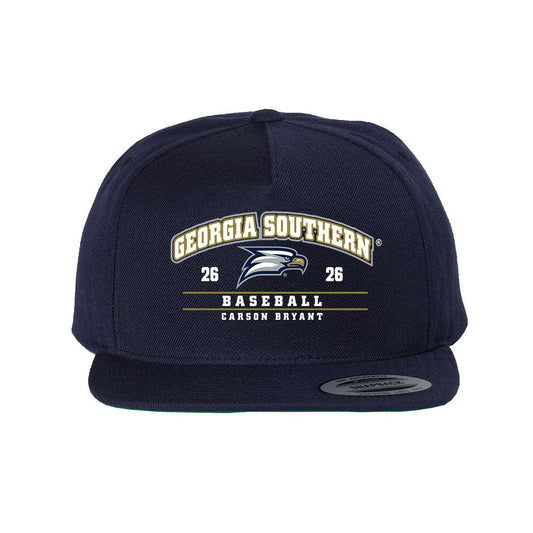 Georgia Southern - NCAA Baseball : Carson Bryant - Snapback Hat-0