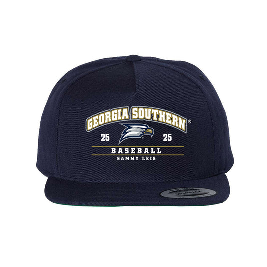 Georgia Southern - NCAA Baseball : Sammy Leis - Snapback Hat-0