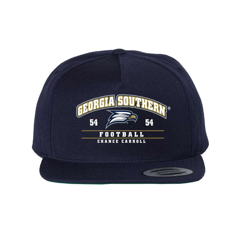 Georgia Southern - NCAA Football : Chance Carroll - Snapback Hat