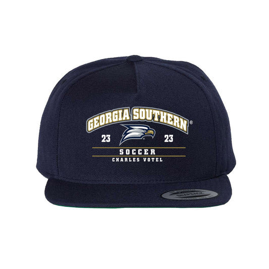 Georgia Southern - NCAA Men's Soccer : Charles Votel - Snapback Hat-0