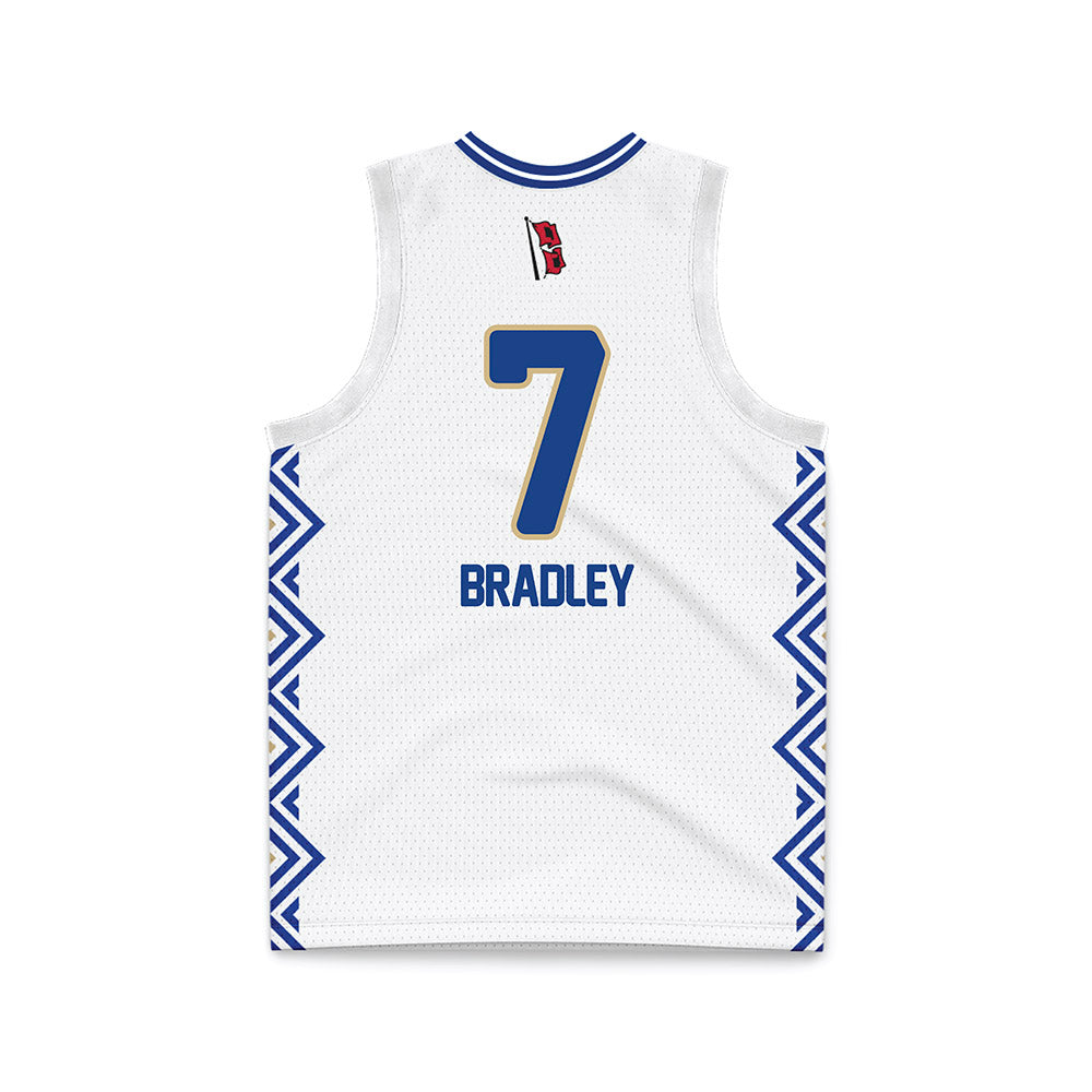 Tulsa - NCAA Women's Basketball : Paige Bradley - White Basketball Jersey-1