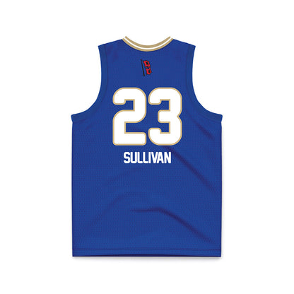 Tulsa - NCAA Women's Basketball : Whitney Sullivan - Blue Basketball Jersey