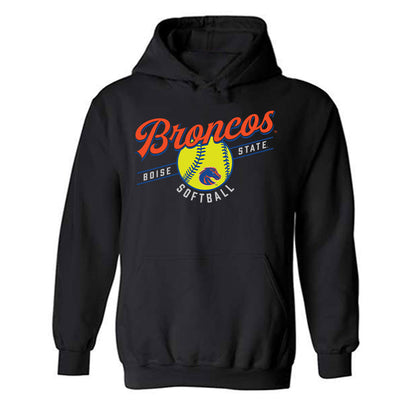 Boise State - NCAA Softball : Skylar Stroh - Sport Shersey Hooded Sweatshirt-0