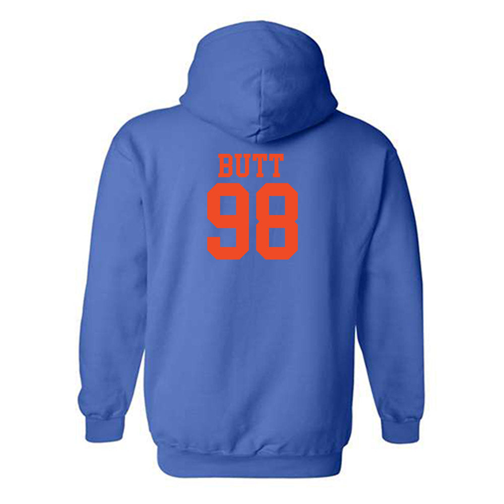 Boise State - NCAA Softball : Makenzie Butt - Sport Shersey Hooded Sweatshirt-1